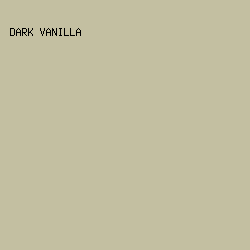 C3BFA1 - Dark Vanilla color image preview
