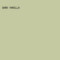 C4C9A1 - Dark Vanilla color image preview