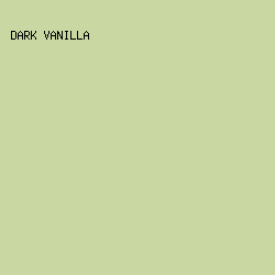 C9D8A3 - Dark Vanilla color image preview