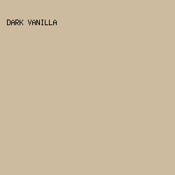 CDBBA0 - Dark Vanilla color image preview