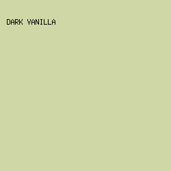 CFD7A6 - Dark Vanilla color image preview