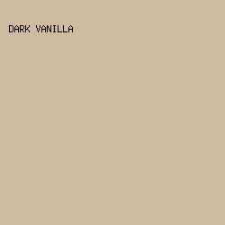 D0BBA2 - Dark Vanilla color image preview