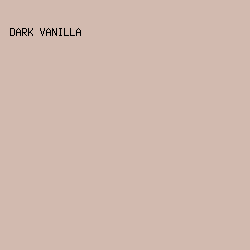 D2BAAF - Dark Vanilla color image preview