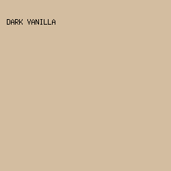 D3BDA0 - Dark Vanilla color image preview