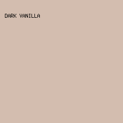 D3BDAF - Dark Vanilla color image preview