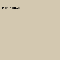 D3C8B0 - Dark Vanilla color image preview