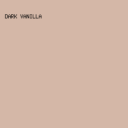 D4B7A7 - Dark Vanilla color image preview