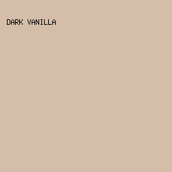 D4BEA9 - Dark Vanilla color image preview