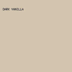 D4C6AE - Dark Vanilla color image preview