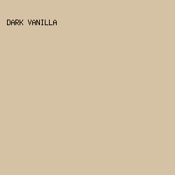 D5C1A3 - Dark Vanilla color image preview