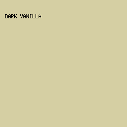 D5CFA3 - Dark Vanilla color image preview
