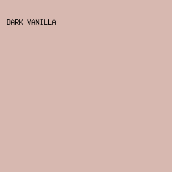D7B8B0 - Dark Vanilla color image preview