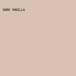 D9C2B1 - Dark Vanilla color image preview