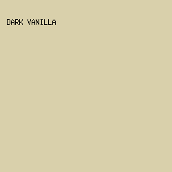 D9D0AB - Dark Vanilla color image preview