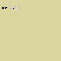 DAD6A1 - Dark Vanilla color image preview
