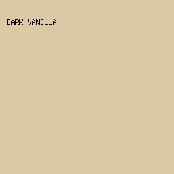 DBC8A5 - Dark Vanilla color image preview