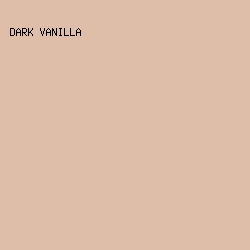 DEBDA9 - Dark Vanilla color image preview