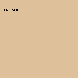 DEC19B - Dark Vanilla color image preview