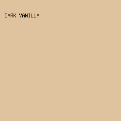 DFC39F - Dark Vanilla color image preview