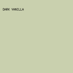 c9d0ae - Dark Vanilla color image preview