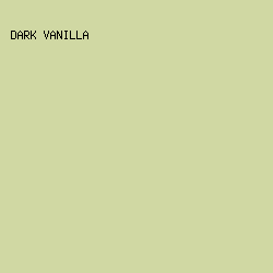 d0d8a3 - Dark Vanilla color image preview