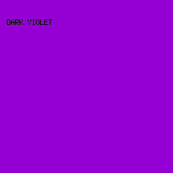 9400D3 - Dark Violet color image preview