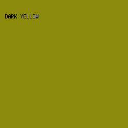 8c8a0c - Dark Yellow color image preview