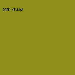 8e8e1a - Dark Yellow color image preview