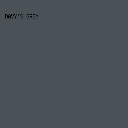 4A5257 - Davy's Grey color image preview