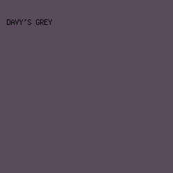 594a5b - Davy's Grey color image preview
