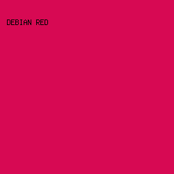 D70953 - Debian Red color image preview