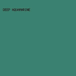 3C816F - Deep Aquamarine color image preview