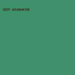 3d9269 - Deep Aquamarine color image preview