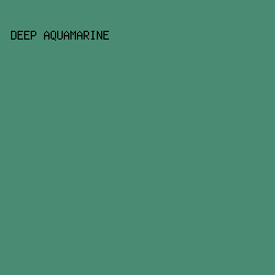 4a8b73 - Deep Aquamarine color image preview