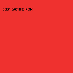 ef312f - Deep Carmine Pink color image preview