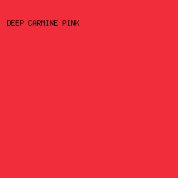 f22d3b - Deep Carmine Pink color image preview