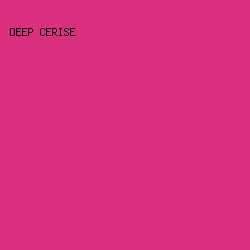 D9307E - Deep Cerise color image preview