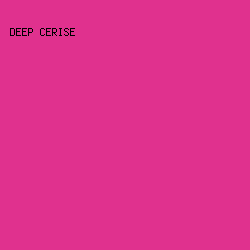E0318E - Deep Cerise color image preview