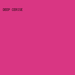 d93683 - Deep Cerise color image preview