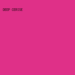 df3088 - Deep Cerise color image preview