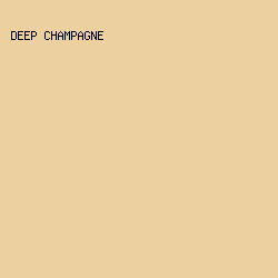 edd0a0 - Deep Champagne color image preview