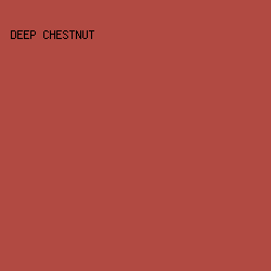 B14A42 - Deep Chestnut color image preview