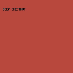 B8483D - Deep Chestnut color image preview