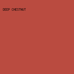 BA4B40 - Deep Chestnut color image preview