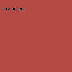 b54945 - Deep Chestnut color image preview