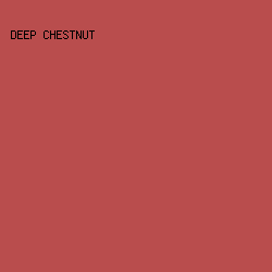 b94d4d - Deep Chestnut color image preview
