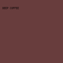 683d3d - Deep Coffee color image preview