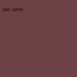 6C4246 - Deep Coffee color image preview