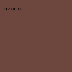 6D473D - Deep Coffee color image preview