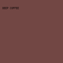 724744 - Deep Coffee color image preview